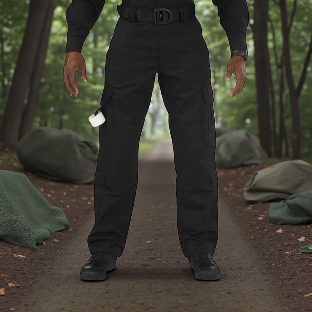 5.11 Tactical Style Black Cargo‎ Pants Men's Ripstop Combat Gorpcore Grunge36x34